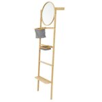 Etagère miroir bambou Etagère miroir bambou