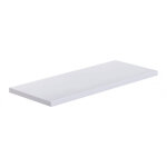 �tag�re murale, �tag�re en bois, �tag�re murale, blanche, 56 x 23, 7 x 2, 3 cm - smart
