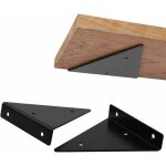 Etagere murale fixation invisible 10cm 2 pices triangle querre tagre support invisible etagere support ...
