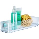 Etagre de douche murale wenko fixation vaccum - loc sans perage, repositionnable inclus, charge jusqu' ...