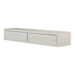 Tiroirs suspendus de salon �tag�re murale design moderne domino maxi - shabby blanc