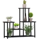�tag�re � plantes avec 4 �tag�res, r�sistante aux intemp�ries, escalier � fleurs, 91 cm x 25 cm x 83 ...