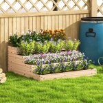 �tag�re � plantes carr� potager de jardin sans fond 4 �tages pour herbes l�gumes fruits fleurs 113 x ...