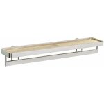 Etagre porte pices en bambou avec barre alina
