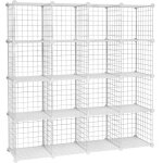 Étagère de rangement à 16 compartiments, lot de 16 boîtes à chaussures, armoire, placard, meuble chaussure, ... Étagère de rangement à 16 compartiments, lot de 16 boîtes à chaussures, armoire, placard, meuble chaussure, ...