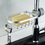 Etag�re et rangement de douche - lot de 2 �tag�re douche sans percage inox, �tag�re salle de bain t�lescopique ...
