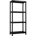 Etag�re en r�sine avec 4 �tag�res 131x61x31cm 100kg thinia home