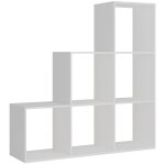 tagre theresa, blanc, 104 x 108 cm 6 compartiments, vicco