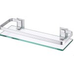 Etagère en verre pour salle de bain 30cm douche tablette aluminium Étagère de douche trempé rectangulaire ... Etagère en verre pour salle de bain 30cm douche tablette aluminium Étagère de douche trempé rectangulaire ...