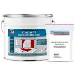 Etancheite sous carrelage, kit douche, salle de bain, pice humide - rsine d'impermabilisation, protection ...