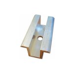 tau intermdiaire en aluminium pour la fixation de modules photovoltaques