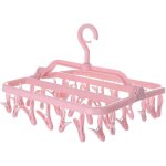 Etendoir chaussette, etendoir linge avec 32 pinces, sechoir a linge pliant suspendu, etendoir linge interieur ...