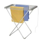 Suinga - etendoir  linge electrique chauffant 6 barres 100w - seche serviette electrique - porte serviette, ...