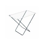 �tendoir � linge au sol en acier peint ? dimensions 105x55x93cm ? espace de s�chage 11m ? poids l�ger ...