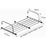 Etendoir � suspendre ohjijinn etendoir � linge pliable s�choirs, � linge en acier inoxydable t�lescopique, ...
