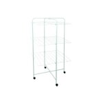 Msv - etendoir tour 3 niveaux 23m acier blanc