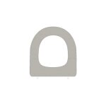 Etoos - 02573108 odeon up semicarenado / panache tapa wc jacob delafon blanco - ref: 02573108