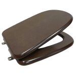 Etoos - dama retro tapa wc roca color madera nogal oscuro - ref: 02010103