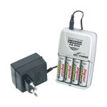 Ett - chargeur de batterie v - 2200 turbo avec 4 batteries 2200 mah