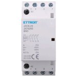 Contacteur modulaire ac sur rail din 4p 25a 400v 4 contacts ouverts no type 40 Contacteur modulaire ac sur rail din 4p 25a 400v 4 contacts ouverts no type 40