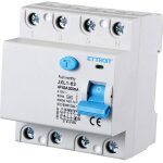 Ettroit disjoncteur  courant rsiduel pur 4p 63a 300ma 380v 6ka - jx346363
