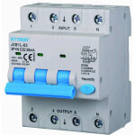 Interrupteur thermique magn�tique diff�rentiel ettroit 3p + n 32a 30ma 380v - 6ka jx263261