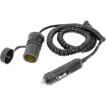 C�ble rallonge 12v / 10a, longueur : 3 m charge de courant max=10 a c�ble rallonge 12 v / dc - eufab