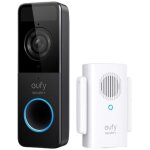 Eufy security - ringer de vid�o (aliment� par batterie) avec sonnerie, 1080p, autonomie de 120 jours, ...