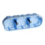 Boîte placo triple 67x40mm entraxe 71 Boîte placo triple 67x40mm entraxe 71