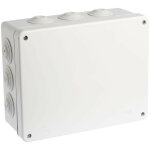 Bo�te de d�rivation carr�e vis inox aisi 316 �tanches - 960�c - ip55 - sum'ohm 240x190x90 - 12 entr�es ...