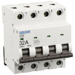 Disjoncteur 4p 32a courbe c 6ka (20168 - 348)