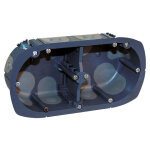 Eurohm xl ultra bote encastrement double multimatriaux tanche  l&039, air p40mm e71 - 52014