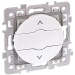 Interrupteur double poussoir 6a mont�e / descente - square