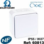 Interrupteur étanche bouton poussoir en saillie ip55 - couleur - blanc : bouton poussoir 10a étanche ... Interrupteur étanche bouton poussoir en saillie ip55 - couleur - blanc : bouton poussoir 10a étanche ...