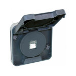 Oxxo prise rj45 cat 6 compos gris ip55 (60849)