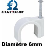 Pontet cavalier pour cble ou tube iro - diamtre cble / irl - pontet  6mm - pointe 16mm