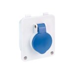Socle pour coffret de chantier piscine 2p + t 16a ip44 coffret monophas�