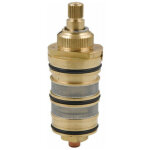 Euritecsa - robinet thermostatique de douche en laiton avec cartouche et poign�e pour mitigeur de douche ...