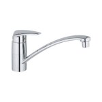 Eurodisc robinet de cuisine - bas - bec pivotant - chrome - grohe