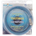 Euroflex - tuyau gaz naturel 2m dur�e de vie illimit� ni200kx35