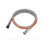 Flexible gaz inox, dur�e illimit�e l=0, 75m butane - propane - nf -
