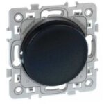 Eurohm square bouton poussoir anthracite - 60302