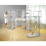 Eurokraftpro - eurokraft pro, vitrine design, version colonne, h x l x p 1800