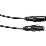 5 - pol dmx cble de liaison [1x xlr mle 5 ples - 1x xlr femelle 5 ples] 3. 00 m - eurolite