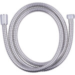 Flexible de douchette inox double agrafage eurosanit 1, 50m Flexible de douchette inox double agrafage eurosanit 1, 50m