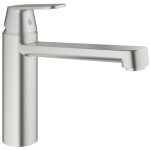 Eurosmart cosmopolitan mitigeur �vier supersteel (30193dc0) - grohe