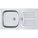 Franke - eurostar - �vier etn 614 nova 6 / 4, 78x44 cm, inox 101. 0363. 371
