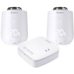 Comet zigbee starterset 2 + gateway eurotronic 700241 pack de ttes thermostatiques lectronique