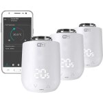 Set tête thermostatique sans fil eurotronic comet wifi 700224 électronique jeu de 3 Set tête thermostatique sans fil eurotronic comet wifi 700224 électronique jeu de 3