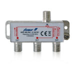 Répartiteur tv 5 - 2400 mhz 3 sorties (abs031p) Répartiteur tv 5 - 2400 mhz 3 sorties (abs031p)